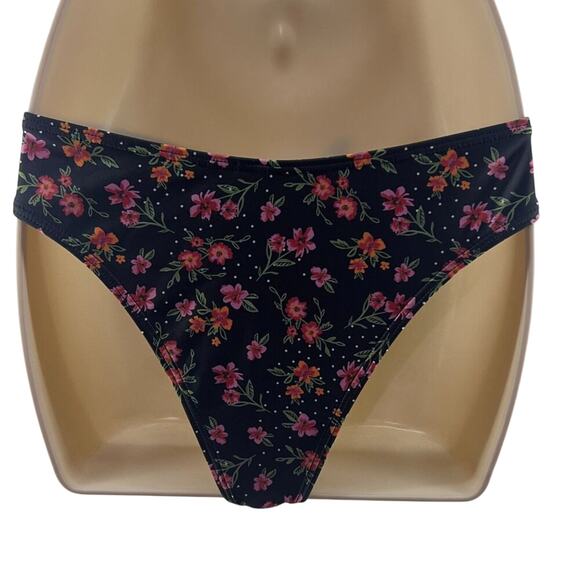 Peek & Beau Fuller Bust High Leg Bikini Bottom Winter Floral Womens Size 10 - Picture 8 of 10